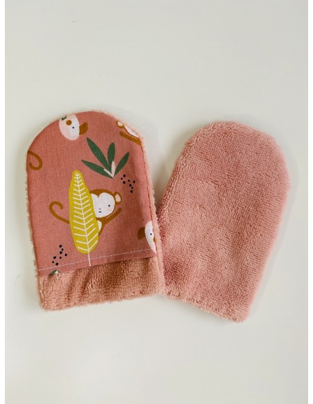 Gant de toilette micro fibre de bambou