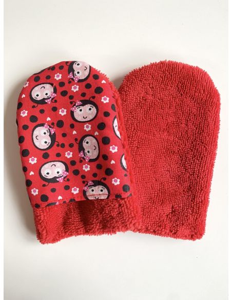 Gant de toilette micro fibre de bambou
