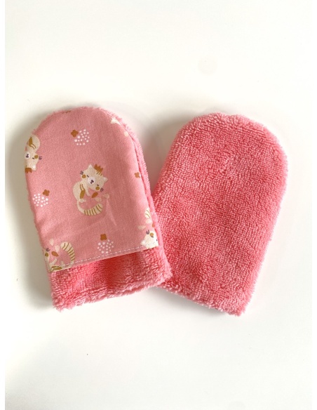 Gant de toilette micro fibre de bambou
