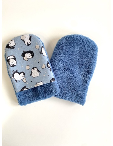 Gant de toilette micro fibre de bambou