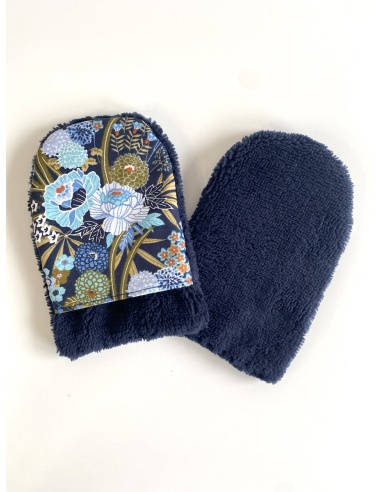 Gants de toilette bambou Motifs Adultes