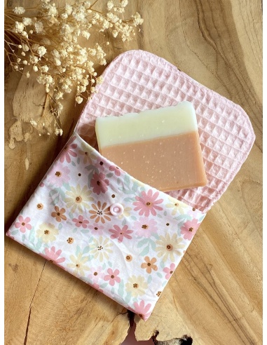 Pochette à savon doublée