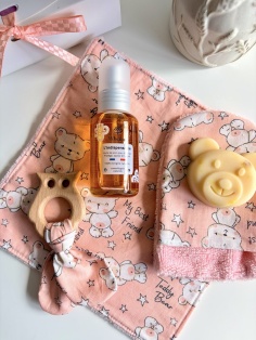 Coffret naissance cosmétique 100% naturel